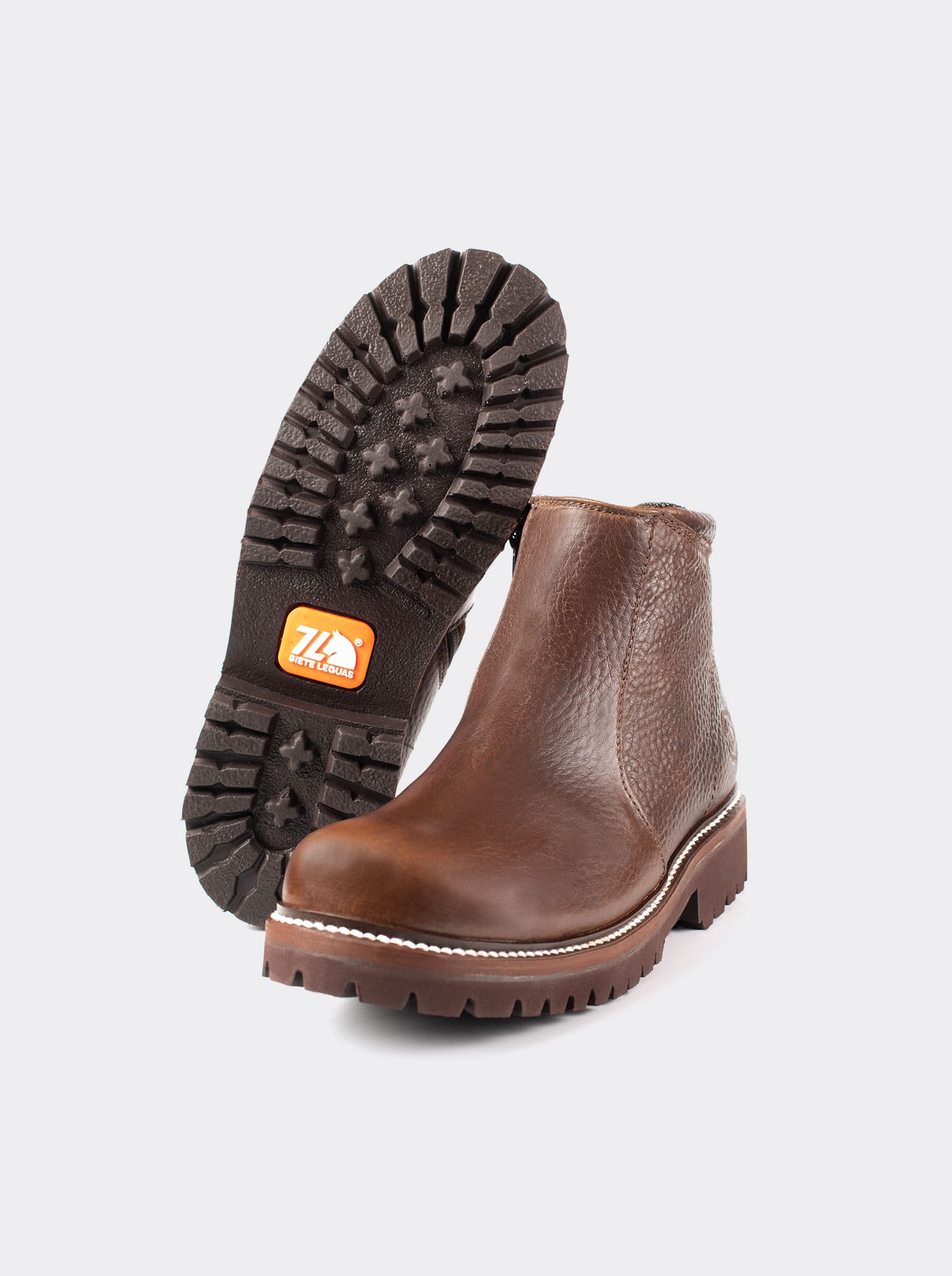 Bota Confort con Cierre Interno Bull Fight Ocre Estilo 2466