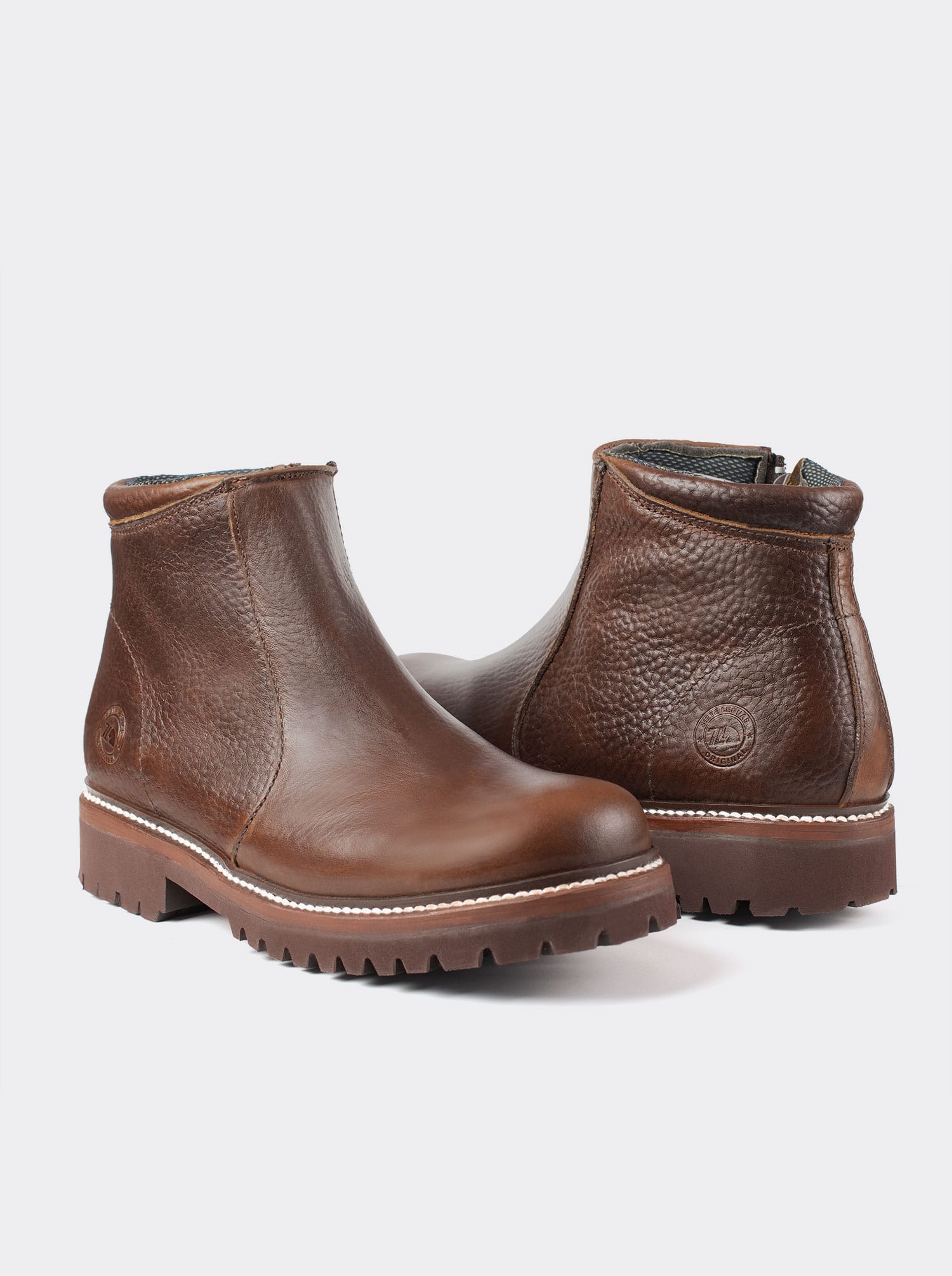 Bota Confort con Cierre Interno Bull Fight Ocre Estilo 2466