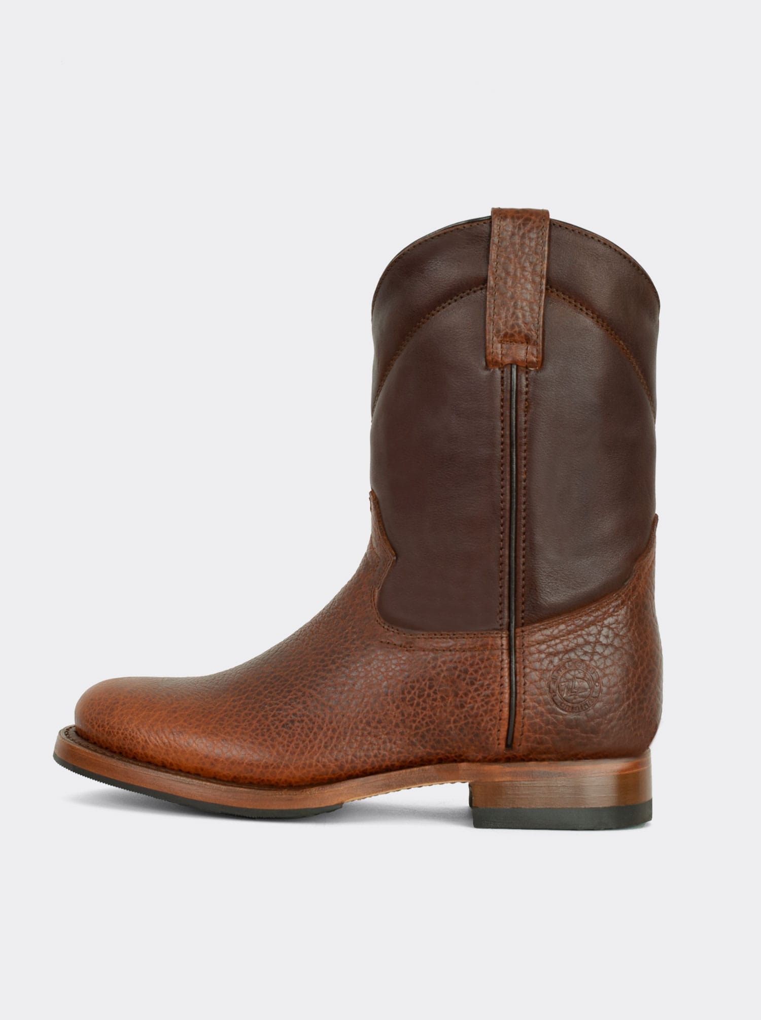 Bota Roper con Suela Doble Vida Antiderrapante Bisonte Americano Whiskey Estilo 1000