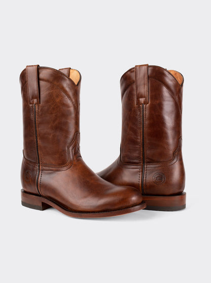 Bota Roper con Suela de Cuero Olmeca Miel Estilo 1000