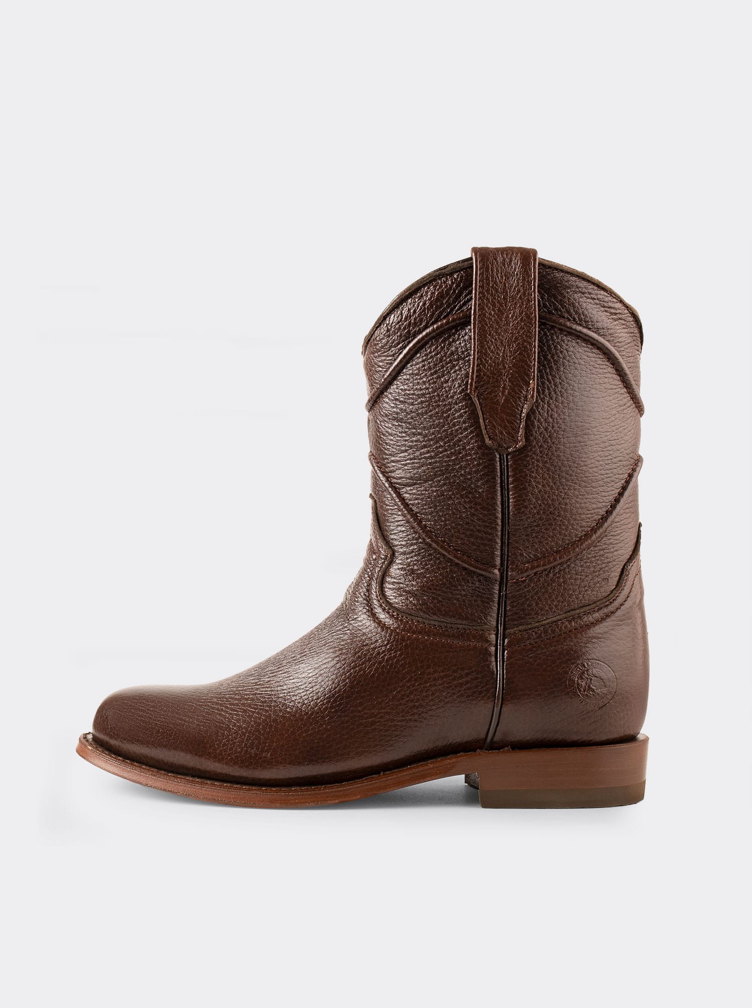 Bota Roper Venado Genuino Chocolate Estilo 1001