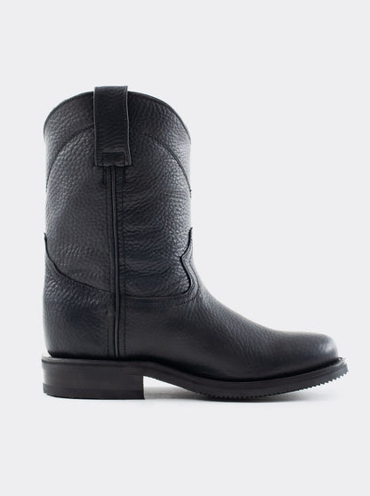 Bota Roper Siete Leguas Antiderrapante en piel Bull Fight Negro Est. 1000