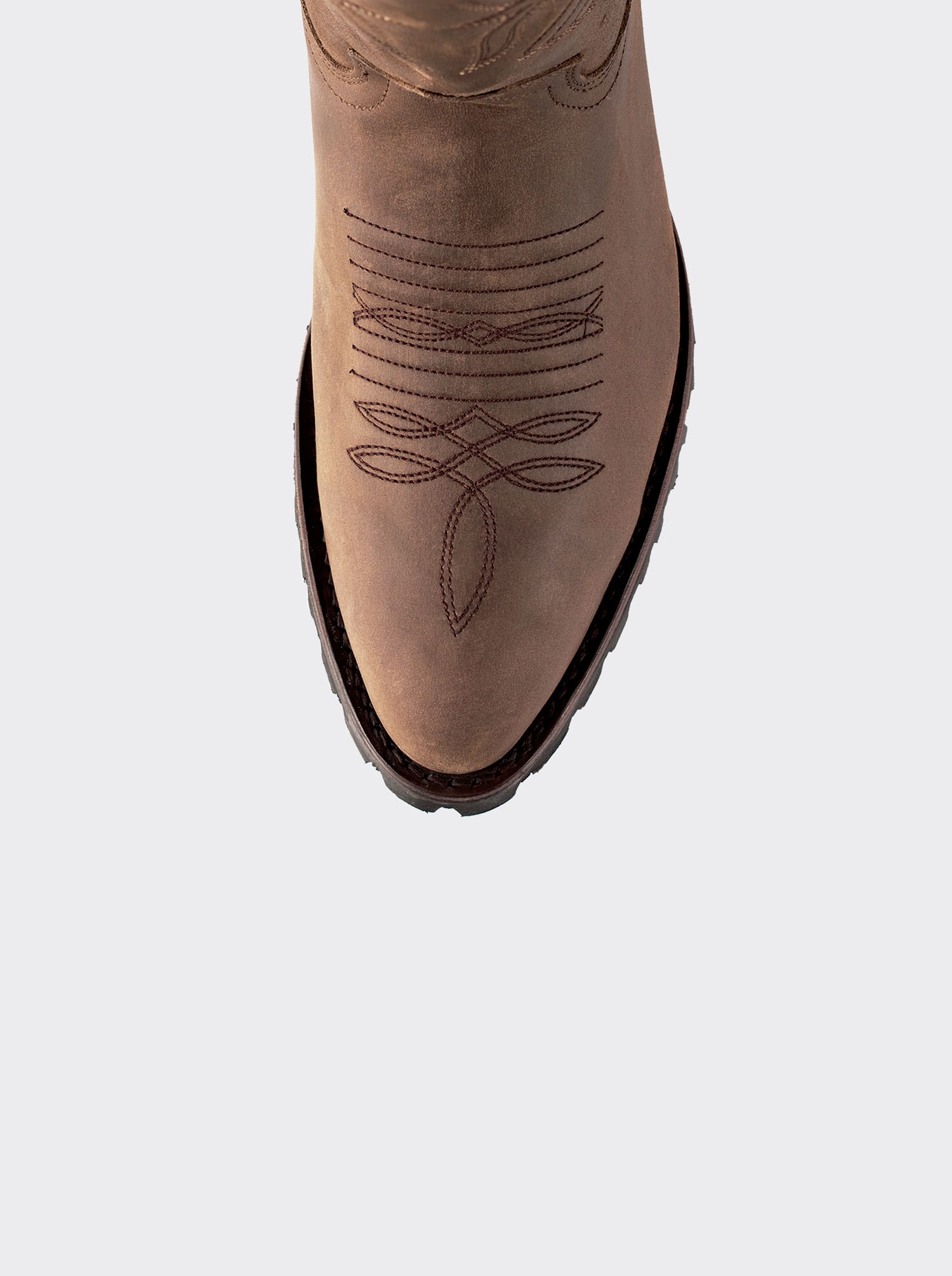 Bota Vaquera de Trabajo con Suela Track Crazy Papaya Estilo 1345