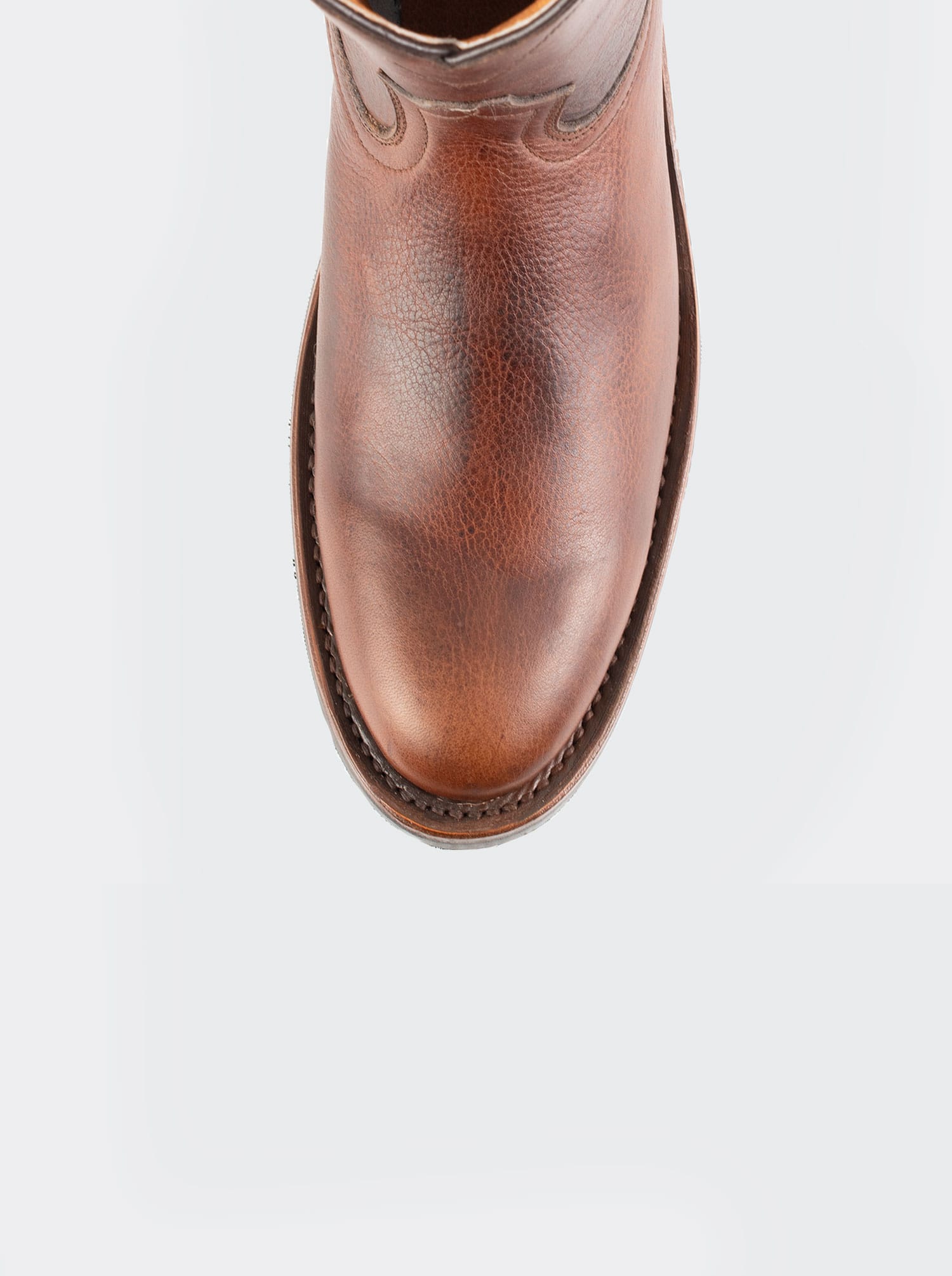 Bota Roper con Cierre y Suela Vibram Resistente a Aceites Paddock Whiskey Estilo 1677