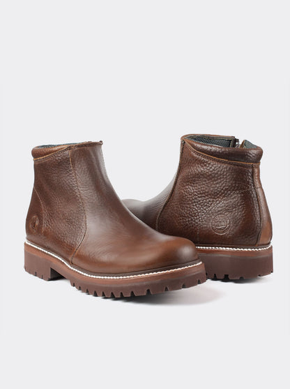 Bota Confort con Cierre Interno Bull Fight Ocre Estilo 2466