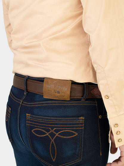 Pantalon Vaquero 7L FLEX Corte Regular Indigo Suavizado