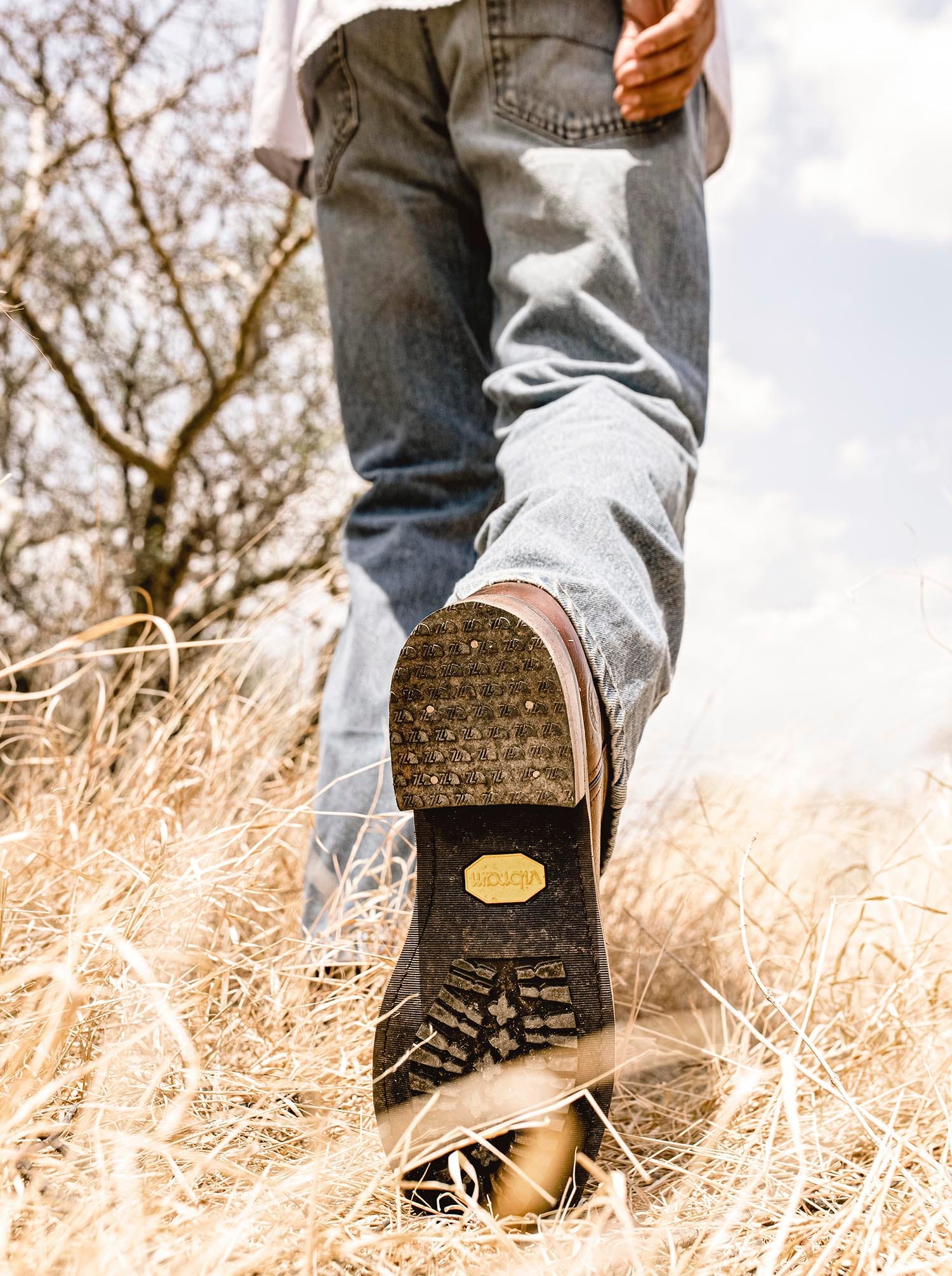 Bota Roper con Suela Vibram Resistente a Aceites Paddock Whiskey Estilo 1000